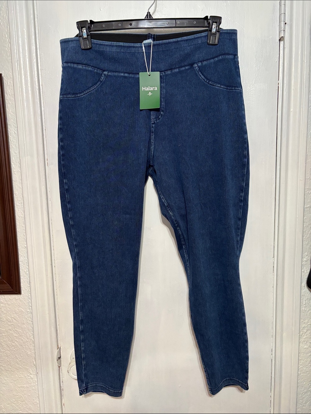 HALARA Dark Blue Pull-On Jeggings